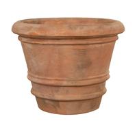 Jarrón Conca Terracota Toscana 50x40 cm Antihielo Exterior Artesanal