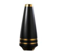 Jarrón de cerámica en Forma de Cono para decoración, jarrones para Flores secas como centros de Mesa, jarrón Decorativo para mesas de Sala de Estar, hogar, Chimenea 40cm