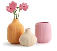 Jarrón de cerámica para decoración, Juego de pequeños jarrones Bohemios para decoración del hogar, decoración Minimalista Moderna de Granja, jarrones Decorativos para decoración de estantes, Mesa,