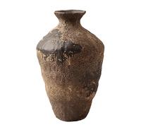 Jarrón de cerámica Retro Decorativo, Estilo WABI-sabi Chino, es un Recipiente para arreglos Florales, Pero también una Obra de Arte, Adecuado para la Sala de Estar, estantería, Entrada A (si