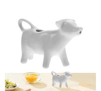 Jarrón De Crema Genérico, Jarra De Crema De Dibujos Animados Resistente Al Calor En Forma De Contenedor De Para Leche, Salsas, Tarro De Cremee Para Restaurante, Comedor