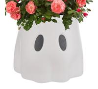 Jarrón de cubo fantasma lindo jarrón de Halloween para decoración de mesa