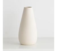 Jarron de Decoracion Ceramica Modernos Minimalistas Blancos Florero Decorativo Alto Centro De Mesa para Flores Secas Naturales Jarrón Hogar Comedor Estilo Nórdico Adornos Salón Elegante