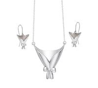 Jarrón de flores con cuello y colgante creativo, diseño de flores, ideal para mujeres y mujeres, para uso diario, boda, cumpleaños, vacaciones, viajes, compras, regalo de estacionamiento y joyería