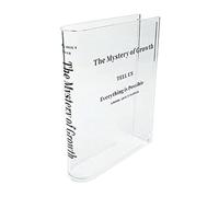 Jarrón de flores de libro acrílico, jarrón acrílico transparente, moderno jarrón acrílico transparente - bonito jarrón de flores para decoración del hogar, contenedor de plantas moderno art deco