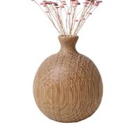 Jarrón De Flores Madera: Madera Artesanal con Grano Natural | VAASE Flower Tabla DE Lanza LA Decoración Arreglo Woodden Fllower para El Hogar, La Oficina Y Uso D