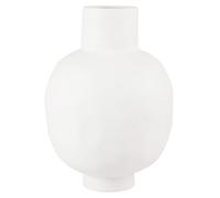 Jarrón de gres blanco 35 cm