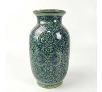 Jarrón de porcelana Jingdezhen pintado a mano azul y blanco, 20 cm de altura, jarrón clásico de cerámica china para decoración del hogar, centro de mesa de sala de estar, regalo para inauguración de