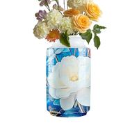 Jarrón de rompecabezas 3D - Jarrón de flores creativas para construir, piezas fácilmente curvadas para montar | Rompecabezas del manual del jarrón decorativo para flores secas, florero de juguete