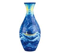 Jarrón de Rompecabezas | Vase de 160 Piezas | Novedad Florero Hecho con Piezas de Rompecabezas Curvadas para Arreglos Florales | Rompecabezas Creativos de Jarrones para Adultos Y Niños