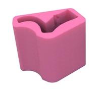 Jarrón de silicona molde maceta de silicona molde Facebook forma de arte libro tallado adecuado para jarrones