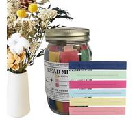 Jarrón de versículos de la Biblia, Versos de la Biblia para emociones y sentimientos - Exquisitas tarjetas con versos bíblicos Versículos codificados por colores en tarro de vidrio,Tarjetas de oración