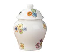 Jarrón decorativo de porcelana Ginger Jar Jar Decoración Ginger Jar Cerámica Chinoiserie Jarrones decorativos para el hogar Oficina Florero Porcelana Para Mesa Sala de estar Jarrones de porcelana