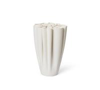 Ferm Living Jarrón Dedali 25 cm Off-white