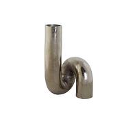 Jarrón DKD Home Decor Plateado Aluminio 15 x 15 x 26 cm