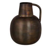 Jarrón Dorado Metal 15 x 15 x 20 cm