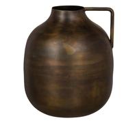 Jarrón Dorado Metal 20 x 20 x 24 cm