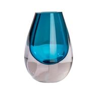 Jarron Florero Jarrón De Cristal, Adornos, Gota De Agua, Creativo, Moderno, Simple, Colorido, Pequeño Jarrón De Cristal, Adornos para Cafetería Jarrones Decorativos(A)