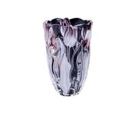 Jarron Flores Florero de Cristal con Forma Rosa, Planta hidropónica, artículos Flores Ricos, encimera, Mesa Centro, Sala Estar(Color 02)