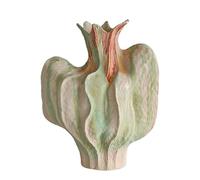 Jarron Flores Jarrón de cerámica Forma Irregular Hecho a Mano, Adorno Decorativo for el hogar, arreglo Floral for la Entrada, Comedor Jarrones Decorativos