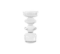 Jarron Flores Jarrón de Cristal Forma Irregular, Transparente Simple, contenedor arreglo Flores hidropónicas, soplado a Mano, decoración del hogar, 1 ud