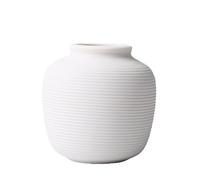 Jarron Flores Pequeños Jarrones De Cerámica, Decoración Sencilla del Hogar, La Sala Estar, Jardineras Flores Secas, Artesanías, Hidropónicos(White-E)