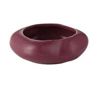 Jarron Flores Simplicidad florero de cerámica con Forma Vaina Loto, Flores Artificiales Decorativas, macetas, decoración Escritorio, arreglo Floral, Moderna(Vase-E)