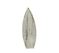 JarróN GeoméTrico Florero de Madera con diseño de Cola de Ballena y Tabla de Surf, macetero Decorativo Azul y Blanco for decoración del hogar costero de Flores secas(Color2)