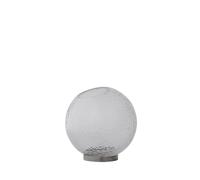 AYTM Jarrón Globe bubbles Ø21 cm Transparente