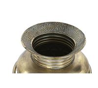 Jarrón Home ESPRIT Dorado Metal 28 x 28 x 72 cm 28 x 28 x 71,5 cm