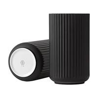Jarrón Lyngby Porcelæn H38 cm Lyngby diseño clásico Atemporal, Negro