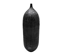 Jarrón Negro 33 x 33 x 120 cm Aluminio