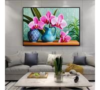 Jarrón para orquídeas Puzle de 4000 Piezas 141x87 cm - Rompecabezas DIY Pintura, Entretenimiento Creativo Adultos Mayores de 14 años Decoración del Hogar