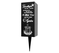 Jarrón para Tumba Decoraciones Florales for monumentos de Cementerio al Aire Libre, dignos Soportes conmemorativos for el Día los Muertos por Duelo