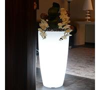 Jarrón redondo 'capacitivo Lamp' con luz interior. De polietileno Multicolor. Dal diseño elegante de puro estilo moderno, es un excelente complemento D Muebles y si abbina a múltiples habitaciones Nei Quali viene collocato.