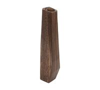 Jarrón rústico de Madera - Decoración del hogar, Gran de Estilo Granja, decoración artística de Madera | Ideal para salón, Biblioteca, Abrigo de Mesa, Oficina, recepción, st