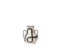 Ferm Living Jarrón Trace Blanco roto