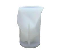 Jarrón trenzado de silicona para resina, cemento, hormigón, manualidades, decoración del hogar, suministros de arte