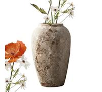 Jarrón vintage, decoración de escritorio de cerámica, jarrón y como centro de mesa, para estudio, oficina, coleccionista, apartamento, tocador, repisa, estantería, alféizar de ventana, cocina, salón