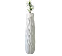 Jarrones Altos para El Suelo, 58 Cm Jarrón Grande De Pie, Decoración Des Pie con Relieve 3D Y Textura, para Hogar Sala De Estar Cocina Dormitorio Comedor Boda Oficina