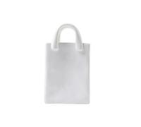 Jarrones artísticos con Forma de Bolso, resinas Vintage, Estilos de Bolsos artesanales, macetas para Flores, Plantas, oficinas, exhibición de Escritorio, Elegantes jarrones de Resina con Forma de