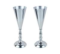Jarrones de de Metal, centros de Decorativos, arreglos Florales Artificiales para Bodas y decoración de Interiores, jarrones destacados