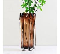 Jarrones Florero de Cristal Moderno Vertiplant, Mesa Boda for Sala Estar, florero Decorativo Lujo, diseño Minimalista, artículo decoración del hogar Vasi per Fiori Decoración(Grande)