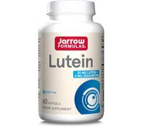 Jarrow Formulas, Lutein, 20 mg, con Zeaxantina, 60 Cápsulas blandas, Probadas en Laboratorio, Sin Gluten, Sin Soja, No GMO