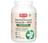 Jarrow Formulas - Saccharomyces Boulardii + MOS | Apoyo probiótico para la salud intestinal - 180 cápsulas