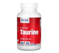 Jarrow Formulas Taurina 1000mg - 100 cápsulas, Suplemento para Energía y Salud Cardiovascular