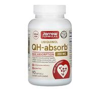 Jarrow Formulas Ubiquinol QH-absorb 200mg - 90 Softgels, Suplemento CoQ10 para Energía y Salud Cardiovascular