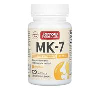 Jarrow Formulas Vitamina K2 MK-7, 90mcg - 120 softgels, Suplemento para la Salud Ósea y Cardiovascular