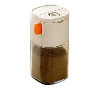 Jars Set - Glass Seasoning Containers with Lids for Kitchen Pantry | Refillable Bottles with Airtight Seal, Clear Design for, Salt, Pepper, Spices, and Dry 2.68x2.56x5 inches