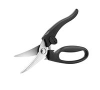 JARVISTAR Tijeras para aves de corral resistentes, tijeras de cocina con mango cargado con resorte y cerradura de seguridad, acero inoxidable 8.5 pulgadas